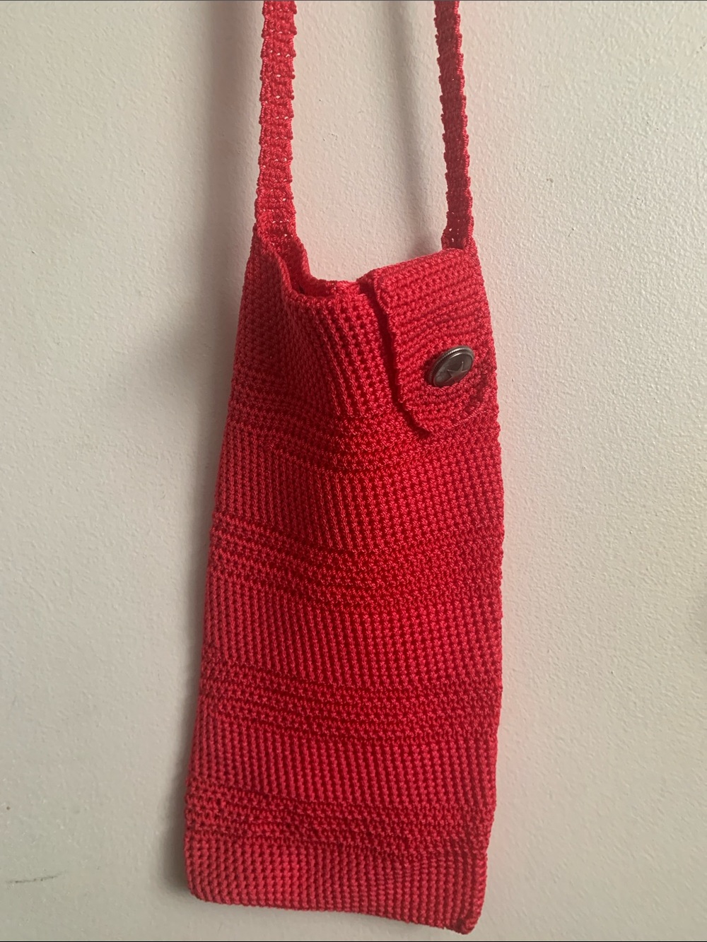 Vintage Michael St. Onge        Fresh off the Hook crochet crossbody bag